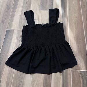 Black tank top blouse from Francesca’s boutique size xl